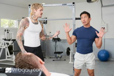 Famous Actor In The Gym 4k gay vr sex video