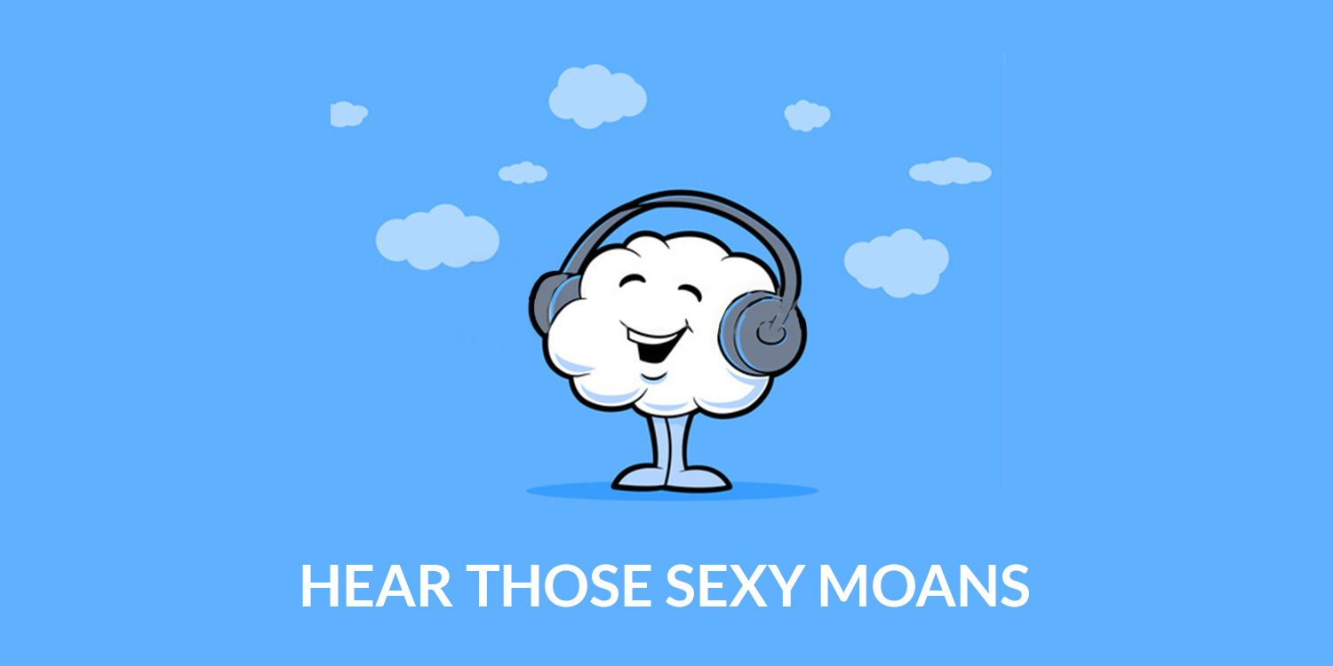 Smiling Cloud In Headphones